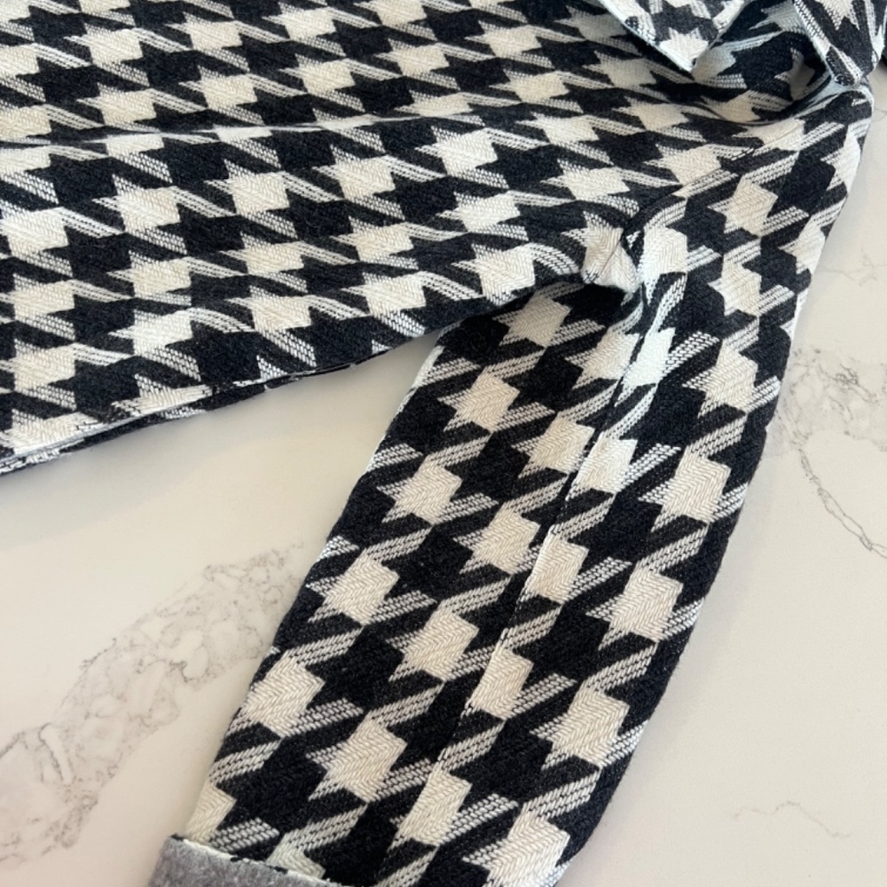 Theory Herringbone Open-Front Jacket With Tie Siz… - image 6